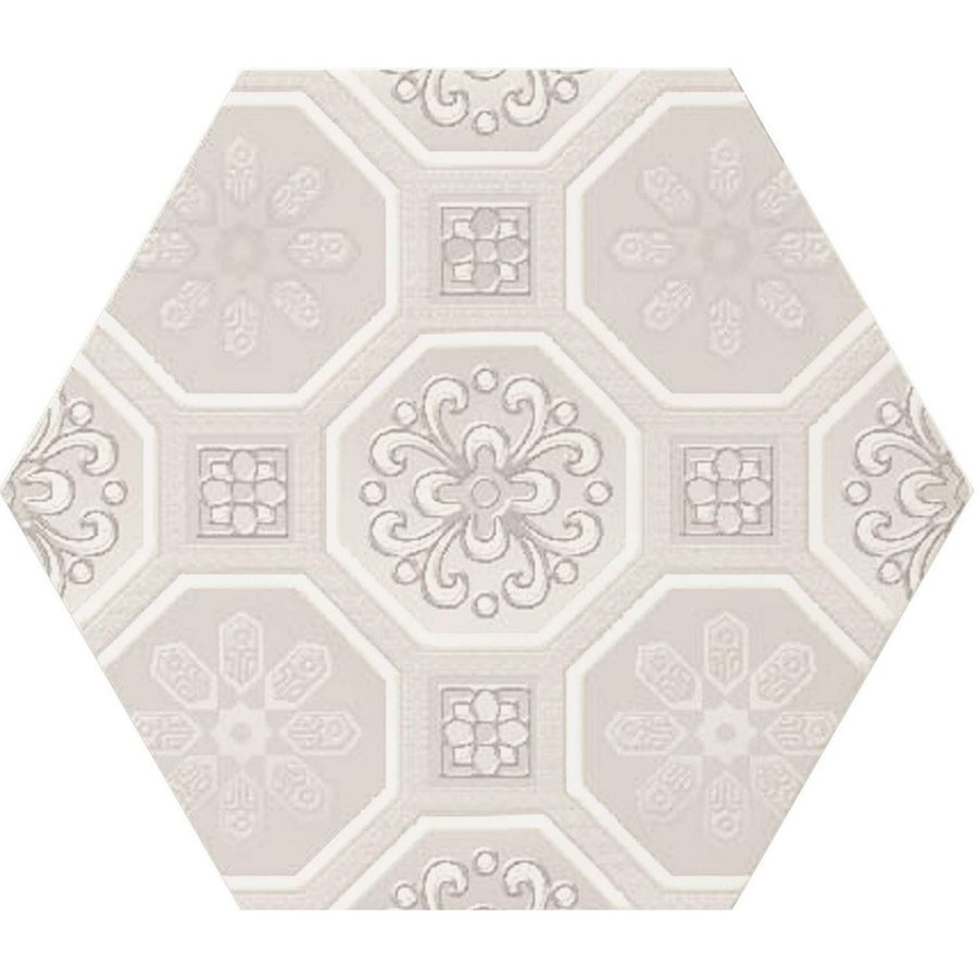 Wandtegel Cifre Ceramica Vodevil Decor Vintage 17,5x17x5 cm Glans Ivory (prijs per m2)