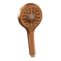 Regendouche Brauer Copper Showerpipe Met Thermostaat 20cm 3 Standen Koper