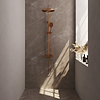 Brauer Regendouche Brauer Copper Showerpipe Met Thermostaat 30cm 3 Standen Koper