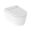 Geberit Wandcloset Geberit Aquaclean Sela Smart Douche WC met Softclose Zitting Mat Wit