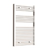 Sanicare Elektrische Design Radiator Sanicare Plug & Play 111,8x60 cm Wit 730 Watt Met Chroom Thermostaat Links