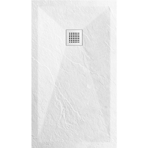 Douchetub Sanimar Sanistone 160 x 90 cm Wit 