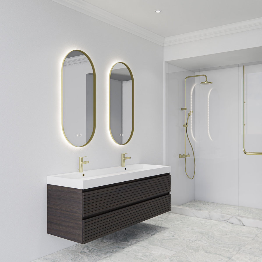 Spiegel Boss & Wessing Thyreos Ovaal LED met Spiegelverwarming (Alle kleuren & Maten)