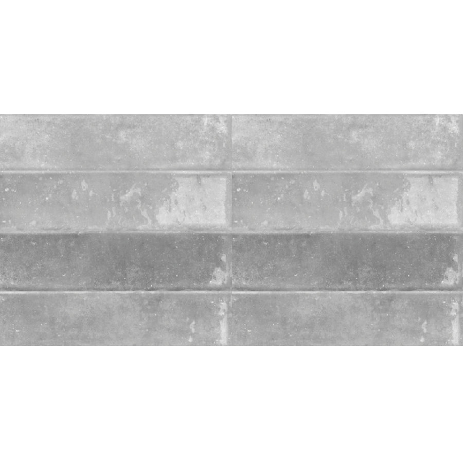 Wandtegel Mykonos Mallorca 7.5x30 cm Steel (prijs per m2)