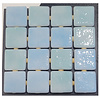 Ezarri Mozaïek Ezarri MIX Collection 2.5x2.5 cm Glossy Sea Blue (Prijs per 2,00 M2)