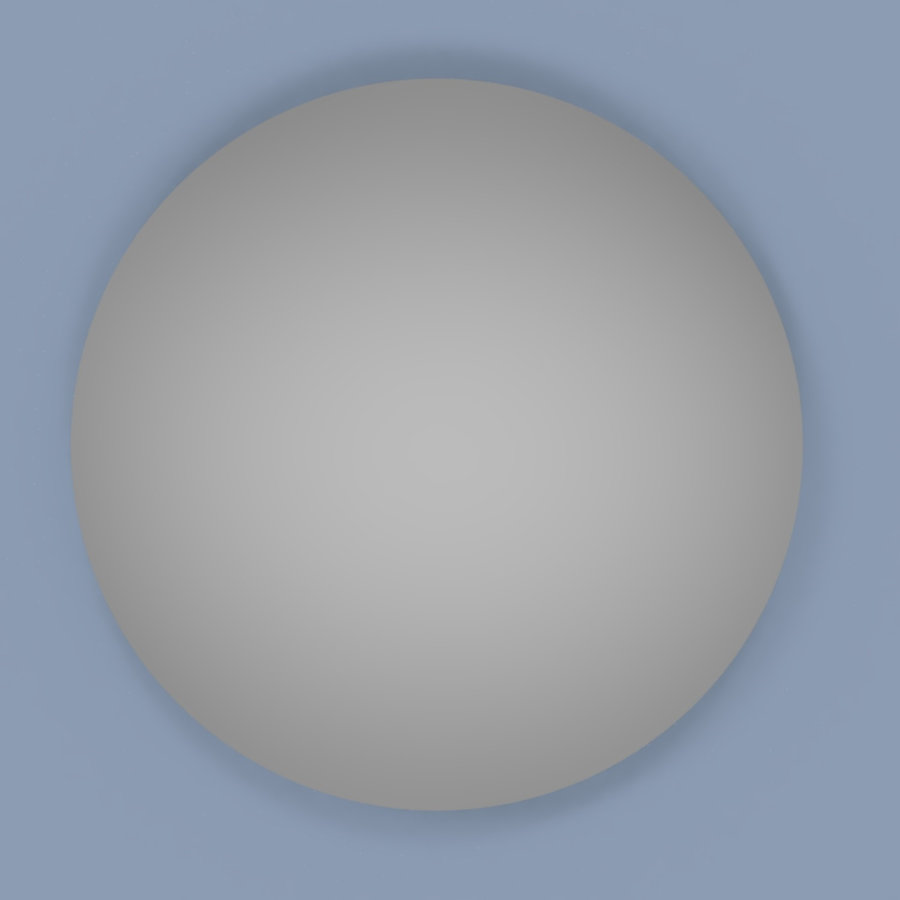 Badkamerspiegel Rond Martens & Meijer Calvo op Aluminium Frame (alle maten)