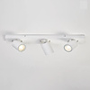 Bellezza Bagno Plafond/Wandlamp Bellezza Bagno Dex IP44 50x10,3x9 cm LED Mat Wit