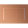 Bedieningsplaat Toilet TECE Now Kunststof Geborsteld Rood Brons