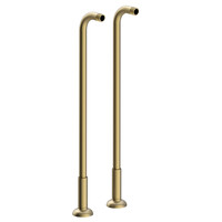 Badkraankoppelingen Tres Clasic Vrijstaand Verouderd Messing Mat