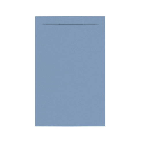 Douchebak + Sifon Allibert Rectangle 140x90 cm Mat Blauw Balt 