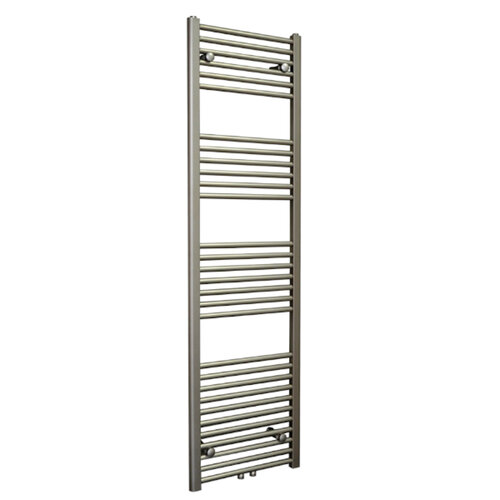 Radiator Sanicare Denso Met Wifi 172 x 60 cm Inox-Look Met Thermostaat Zwart 