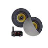 Bluetooth Audiosysteem Aquasound 70 Watt Met Samba Speakerset Mat Chroom