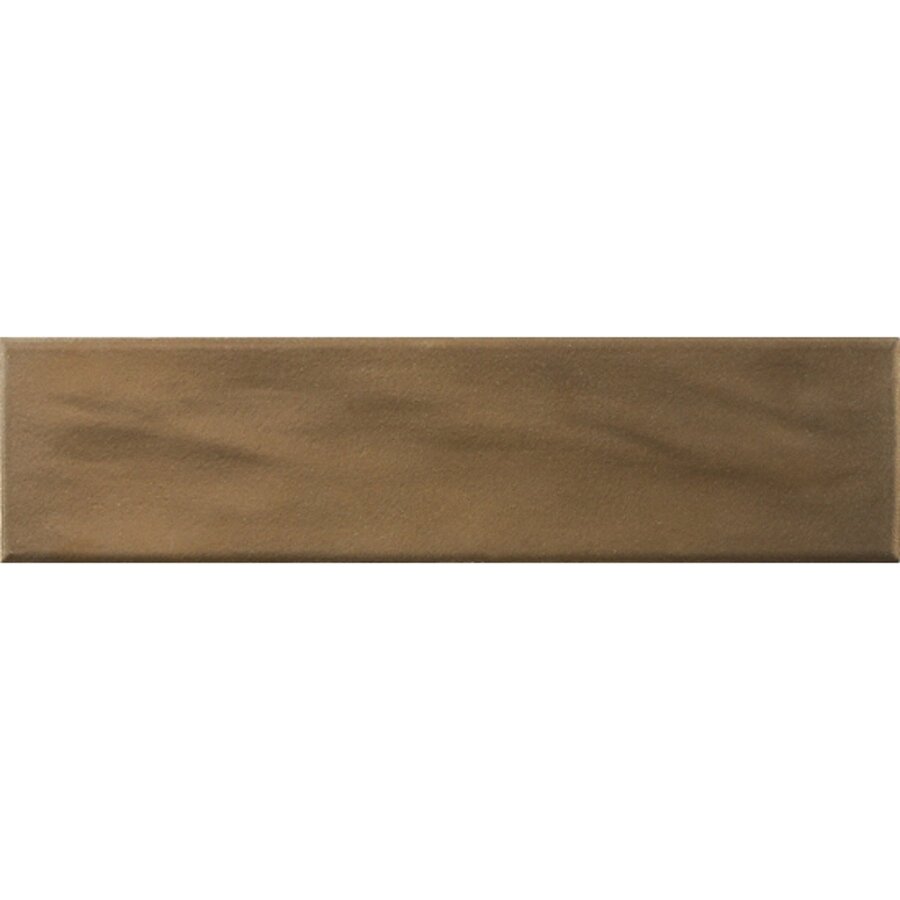 Wandtegel Pamesa Tau 7.5x30 cm 10 mm Mat Brass (Prijs per M2)