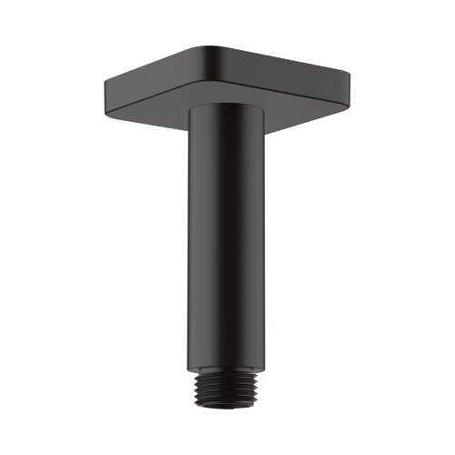 Plafondaansluiting HansGrohe Vernis Shape 10 cm Mat Zwart 