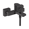 Hansgrohe Badmengkraan Opbouw HansGrohe Vernis Shape Eengreeps Mat Zwart
