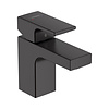 Wastafelmengkraan HansGrohe Vernis Shape Eengreeps 70 Zinc Zonder Afvoer Mat Zwart