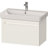 Wastafelkast Duravit No.1 Met 1 Lade 74x42.6x47.8cm  Met Geïntegreerde Greep Mat Wit