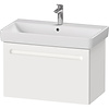 Wastafelkast Duravit No.1 Met 1 Lade 74.x42.6x47.8cm Met Geïntegreerde Greep Mat Wit