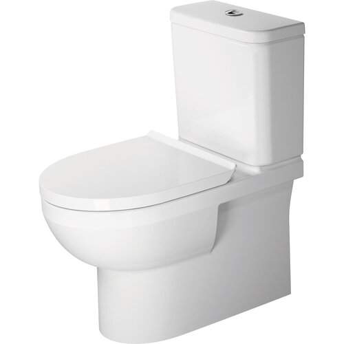 Duoblokpot Duravit No.1 Zonder Reservoir 400x39x36.5cm Wit 