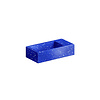 Clou Fontein Clou Flush 3 Zonder Kraangat 36x18 cm Gerecycled Plastic Blauw Met Gekleurde Snippers