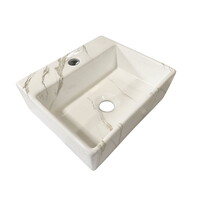 Fontein Wiesbaden Leto 33.5x29x11.5 cm Keramiek Carrara