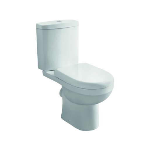 Duoblok VM Cobra Compleet Staand Toilet (PK) Met Softclose Zitting en Spoelbak 