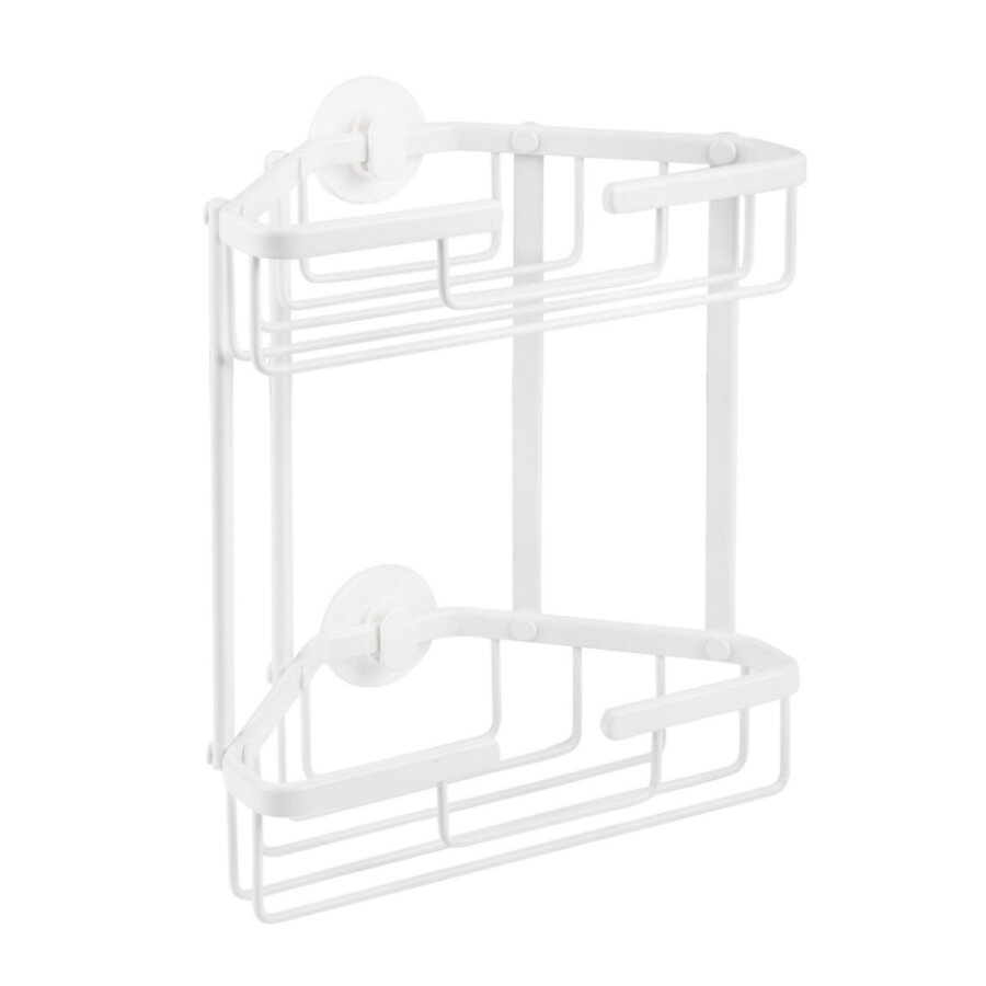 Doucherek Differnz Driehoek 2 Laags 25x30x13.1 cm Wit