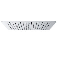 Wiesbaden UFO inbouw-hoofddouche plafond vierkant 50x50x2cm chroom