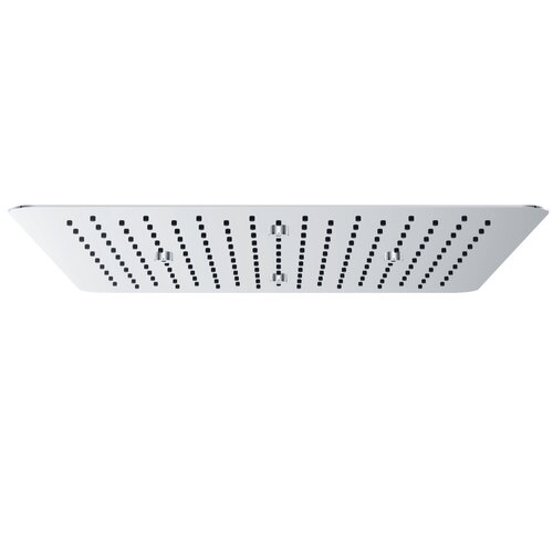 Wiesbaden UFO inbouw-hoofddouche plafond vierkant 50x50x2cm chroom 