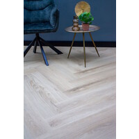 Plak PVC EKO Herringbone collection 15,8 x 76 x 0,25 cm Visgraat Donau (Doosinhoud: 2,88 m2)