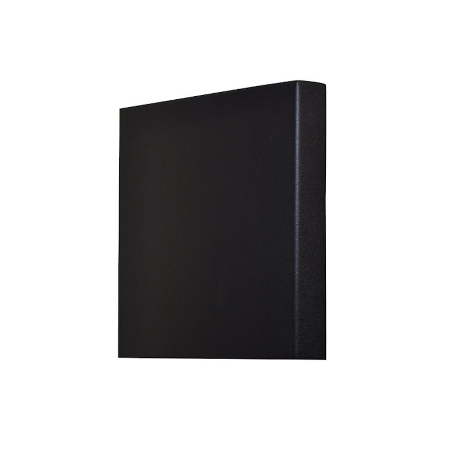 Radiator Sanicare Denso Met Bluetooth 180 x 40 cm Thermostaat Zwart Rechtsonder