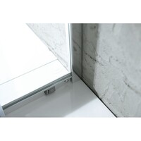 ACTIE BWS Douchecabine | Vierkant 80x80cm | 2 Schuifdeuren | 5mm Helder glas