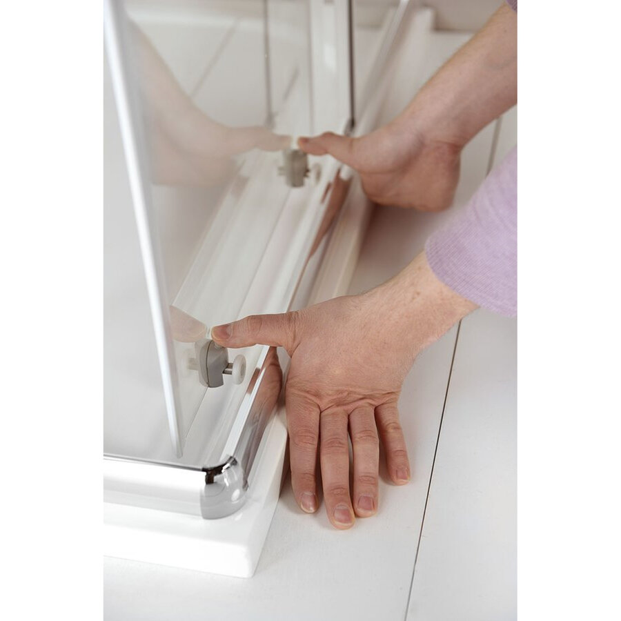 ACTIE BWS Douchecabine | Vierkant 80x80cm | 2 Schuifdeuren | 5mm Helder glas