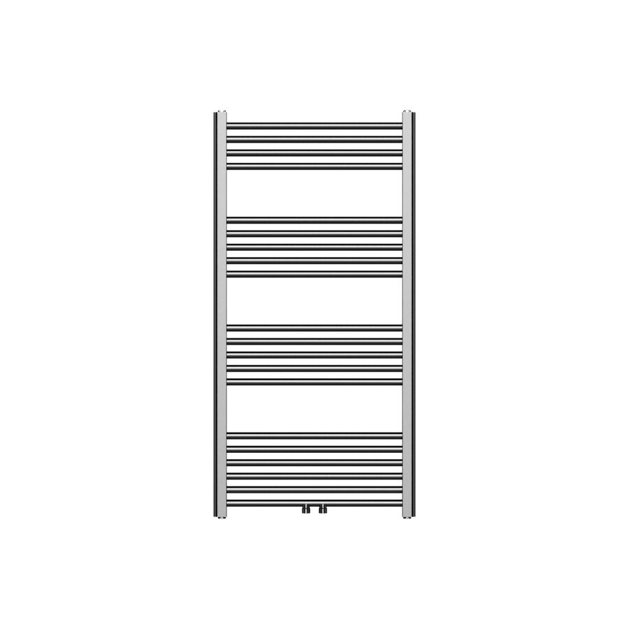 Handdoek Radiator BWS Cory 120x60 cm 414 Watt Midden en Zijaansluiting Gunmetal