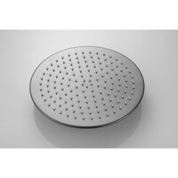 Hoofddouche AquaSplash Vision Rond 30 cm Gunmetal