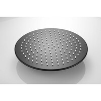 Hoofddouche AquaSplash Vision Rond 30 cm Mat Zwart