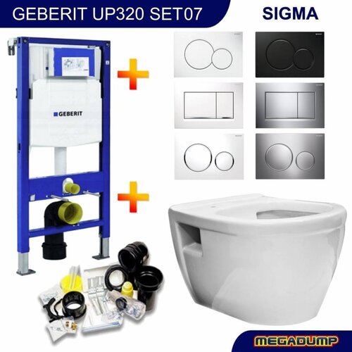 Toiletset 07 Up320 Aqua Splash Prio Rimfree Met Sigma Drukplaat 