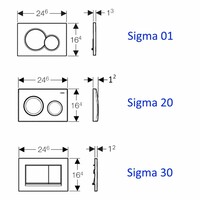 Toiletset 07 Up320 Aqua Splash Prio Rimfree Met Sigma Drukplaat