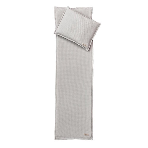 Saunasofa Calm Mat en Kussen Met Draagriem Grijs 