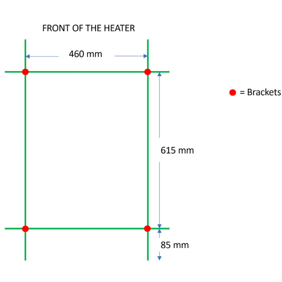 Designradiator TVS Nemo Wit 78.5 x 51 cm