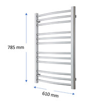 Designradiator TVS Nemo Wit 78.5 x 61 cm