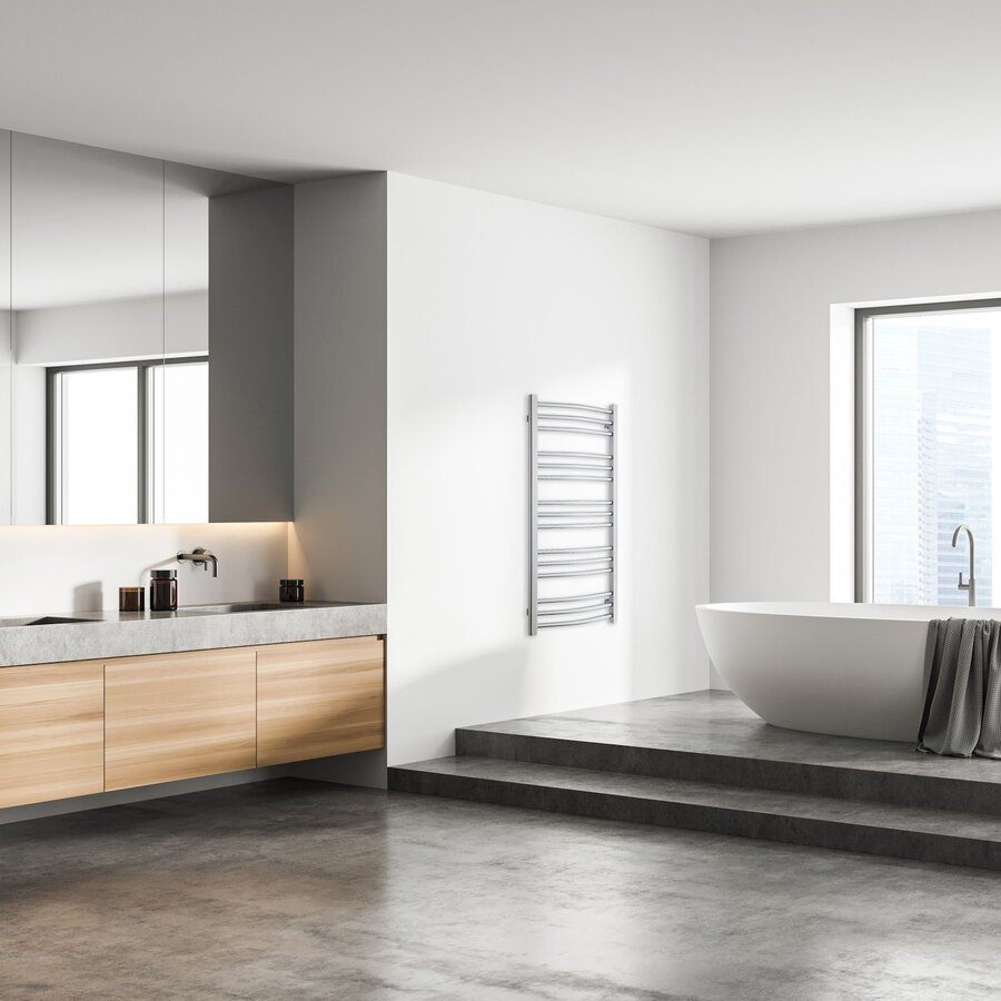 Designradiator TVS Nemo Chroom 99 x 51 cm