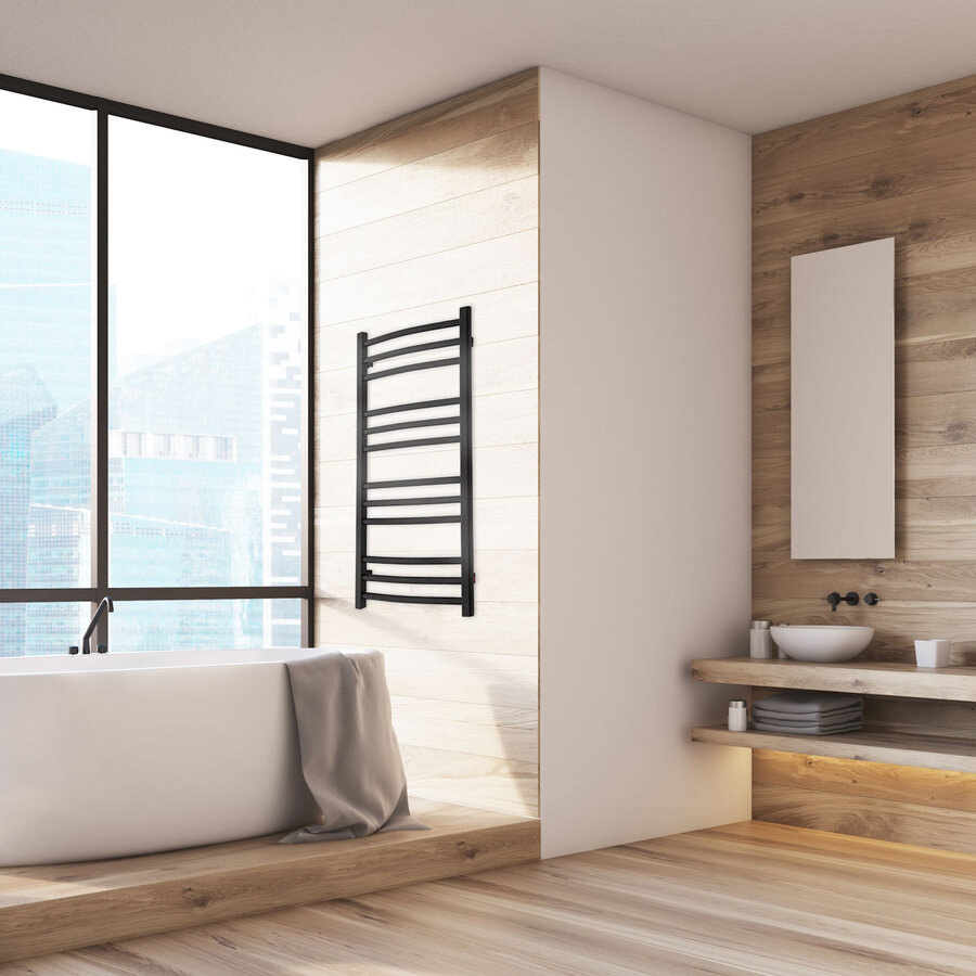 Designradiator TVS Nemo Zwart 78.5 x 51 cm