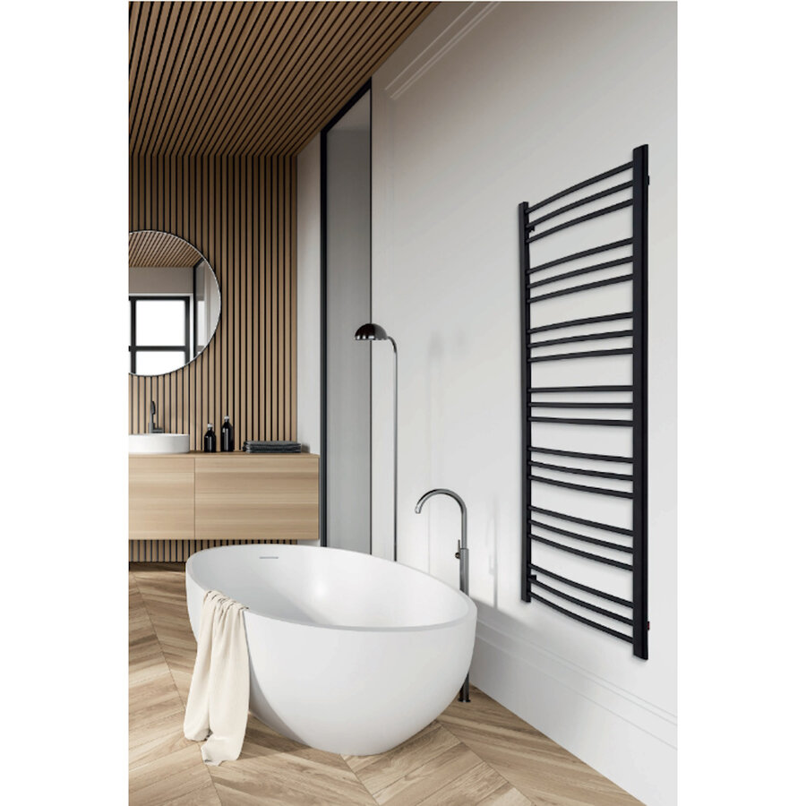 Designradiator TVS Nemo Zwart 140 x 51 cm