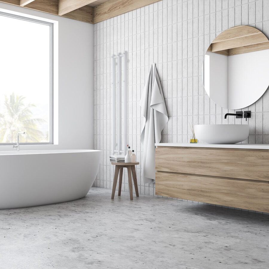 Designradiator TVS Kiro 3 Wit 140 x 26.5 cm