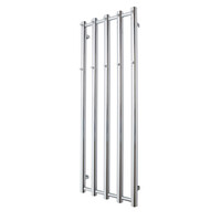 Designradiator TVS Kiro 5 Chroom 140 x 51.5 cm