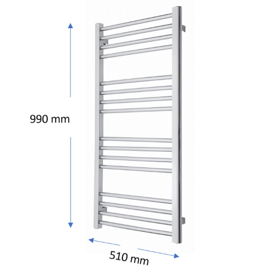 Designradiator TVS Eco Chroom 99 x 51 cm