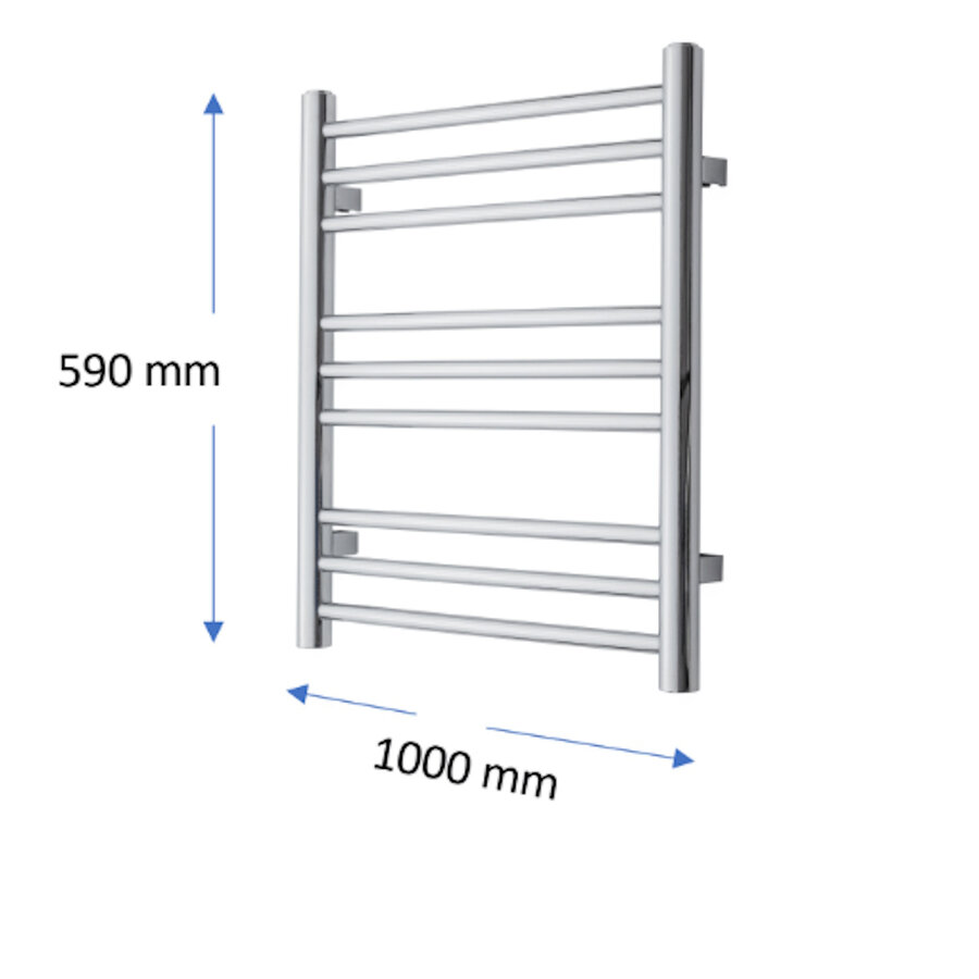 Designradiator TVS Pivo Wit 59x100 cm