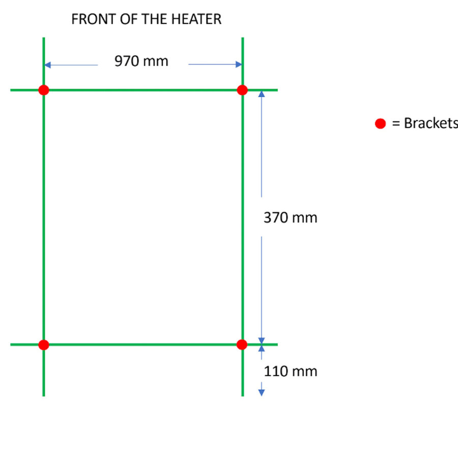 Designradiator TVS Pivo Chroom 59x100 cm