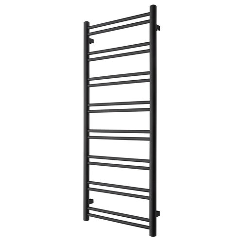 Designradiator TVS Duo Zwart 124x50 cm 